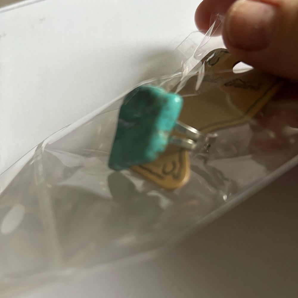 Turquoise adjustable ring - Picture 6 of 8